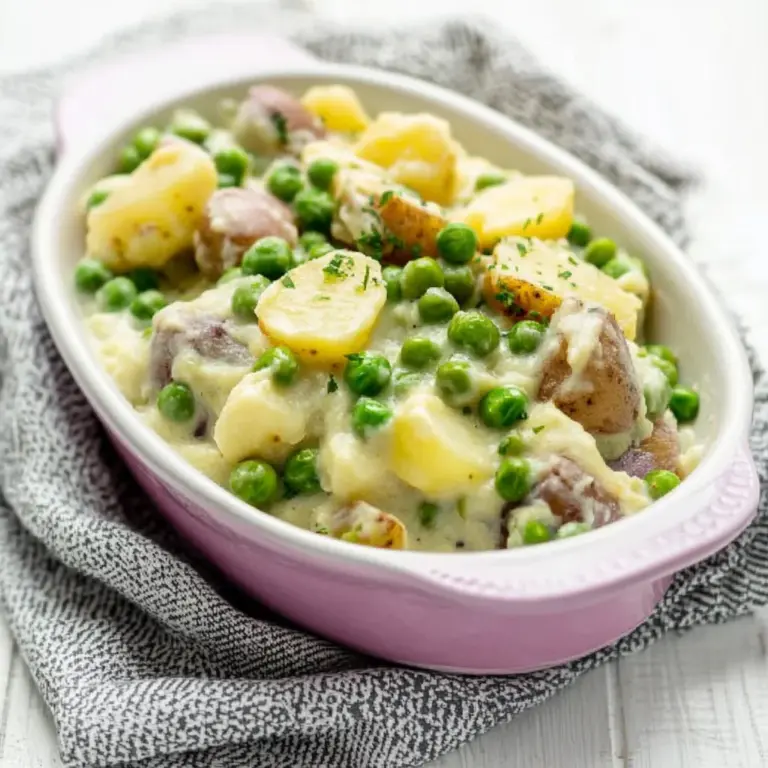 Creamed Peas and Potatoes
