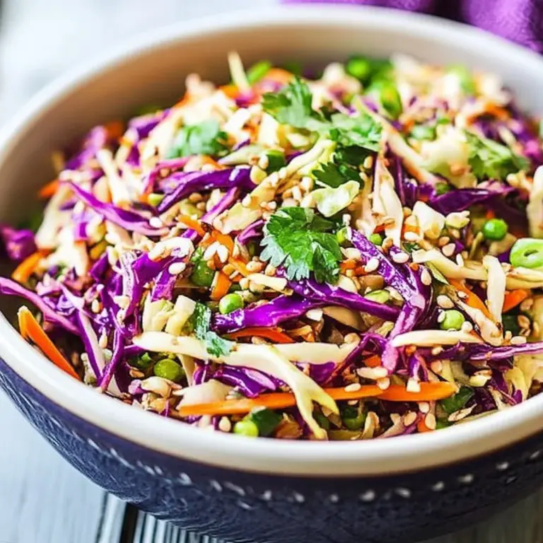 Crunchy Asian Coleslaw