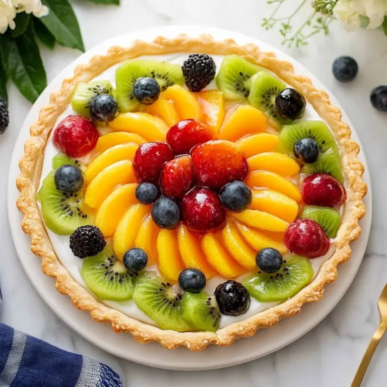 Fresh Fruit Tart Recipe