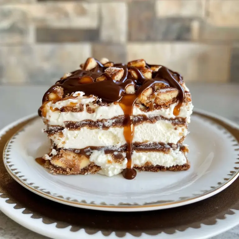 Frozen Caramel Toffee Ice Cream Sandwich Dessert