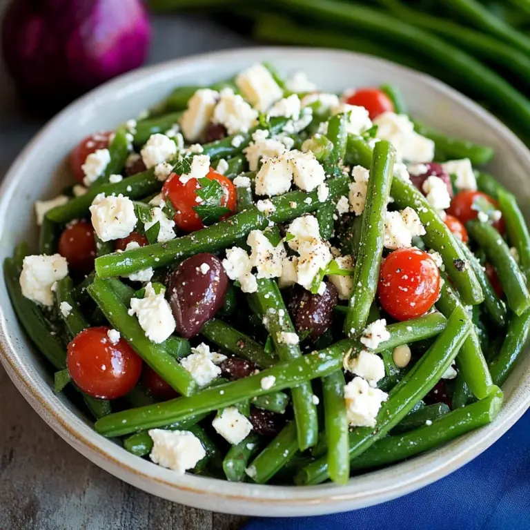 Green Bean and Feta Salad