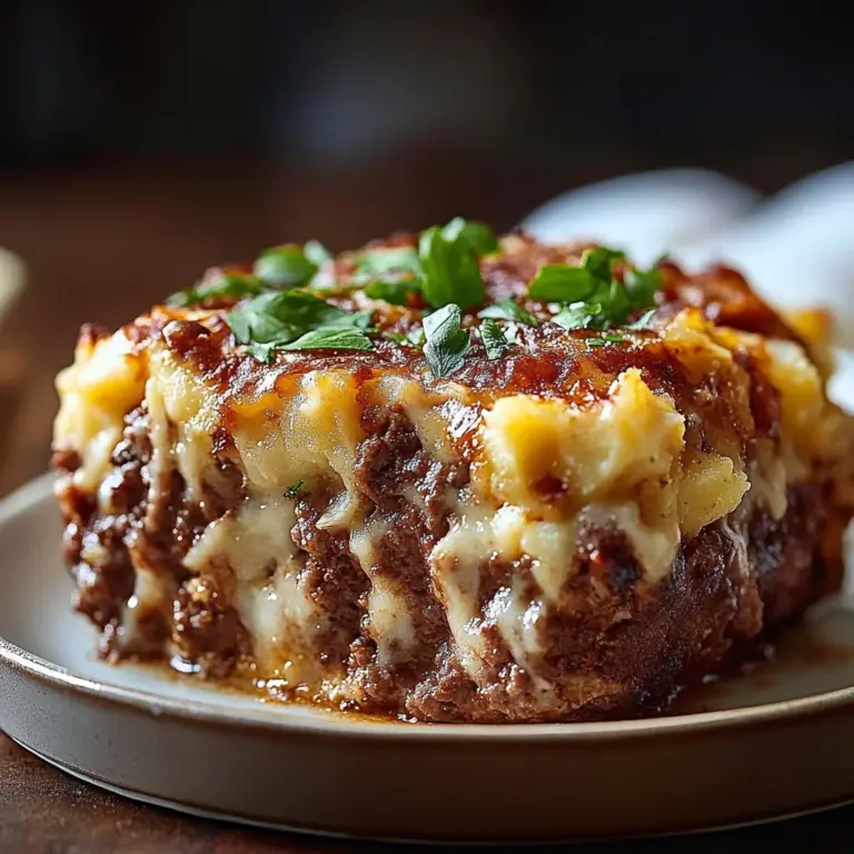Loaded Potato Meatloaf