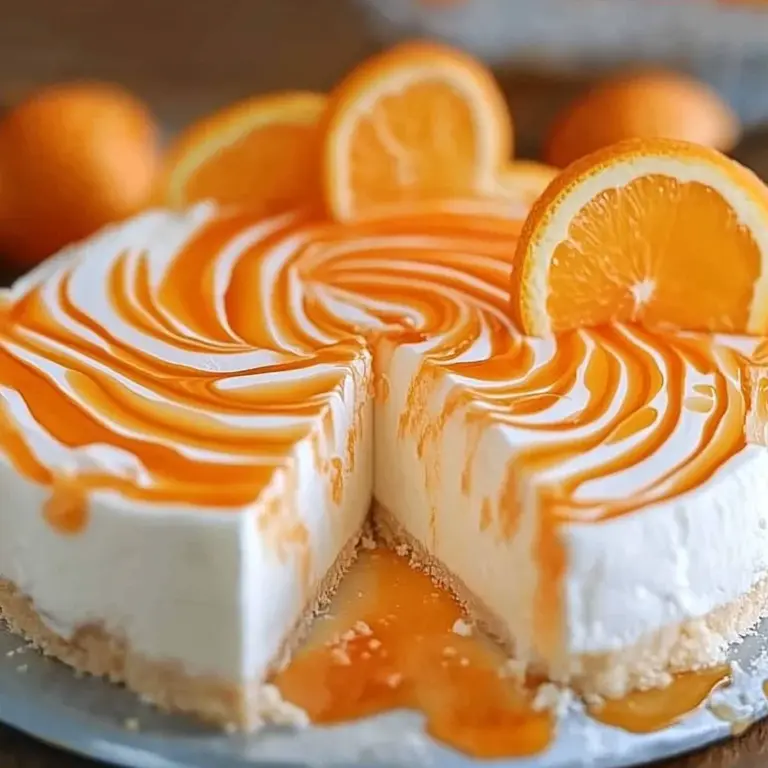 No-Bake Orange Creamsicle Cheesecake: An Amazing Ultimate Recipe