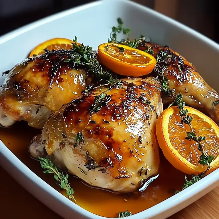 Roasted Orange Chicken