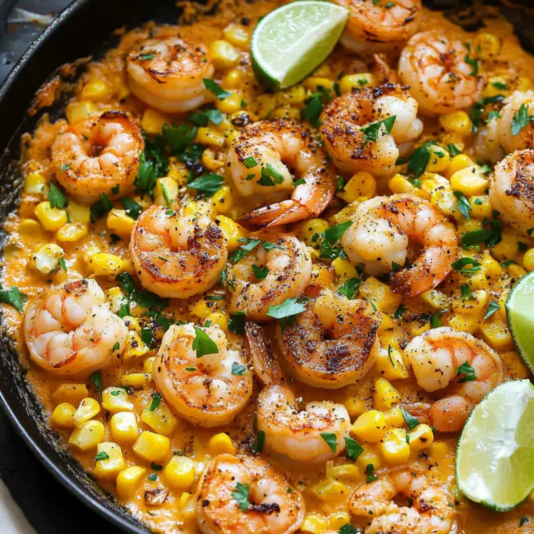 Shrimp and Creamed Corn (30 Minutes, One-Pan)