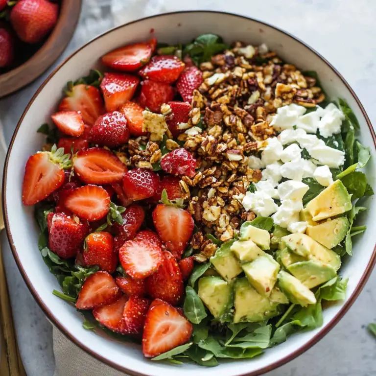 Strawberry Crunch Salad