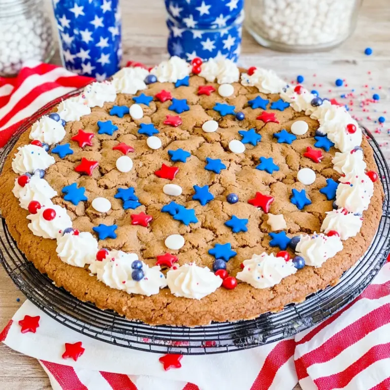 4th of July Cookie Cake