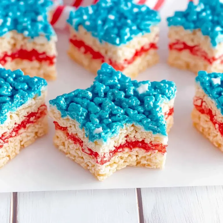 4th of July Rice Krispie Treats