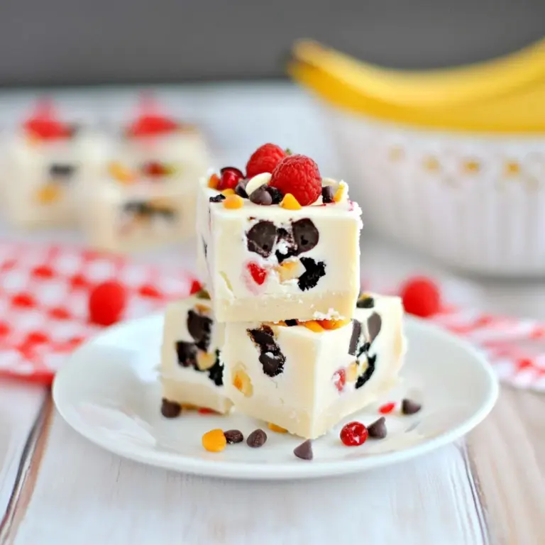 Banana Split Fudge Recipe