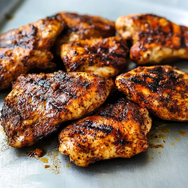 Barbecue Dry Rubbed Chicken