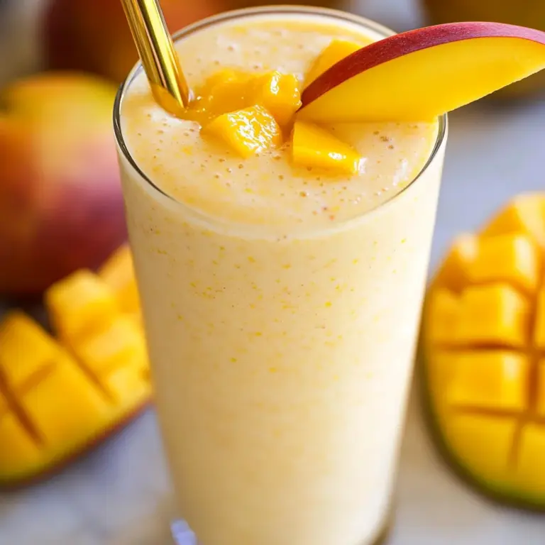 Best Mango Smoothie Recipe