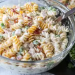 Cheddar Turkey Bacon Ranch Pasta Salad