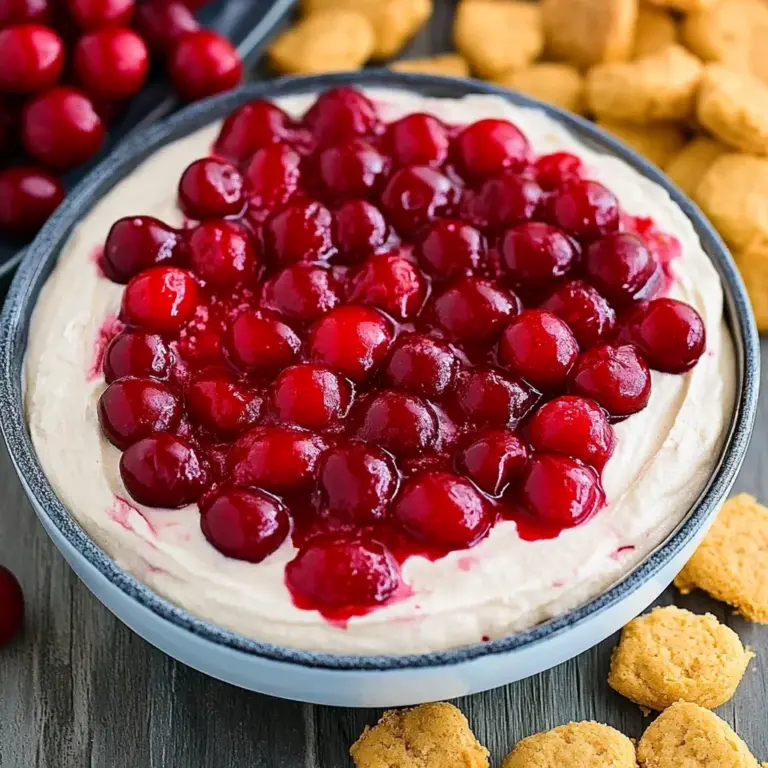 Cherry Cheesecake Dip