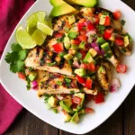 Cilantro-Lime Chicken with Avocado Salsa
