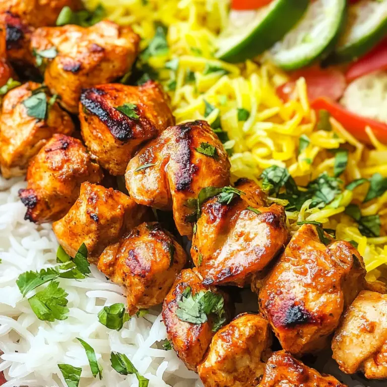Easy Marinated Chicken Kebab