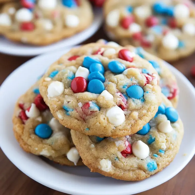 Fireworks Pudding Cookies