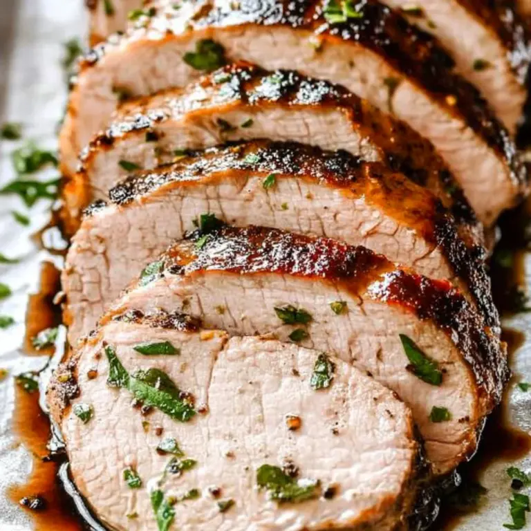 Garlic Balsamic Crusted beef Tenderloin