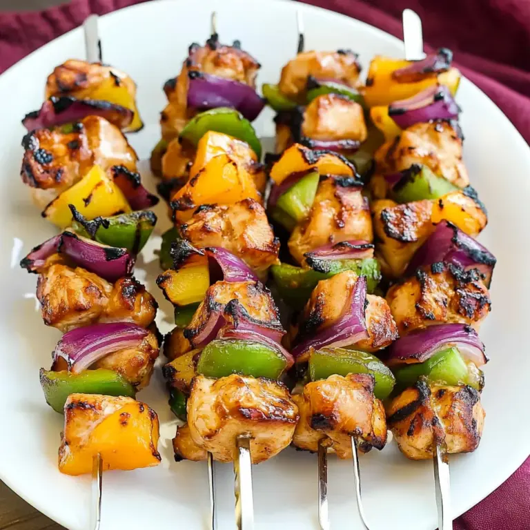 Hawaiian Chicken Kabobs