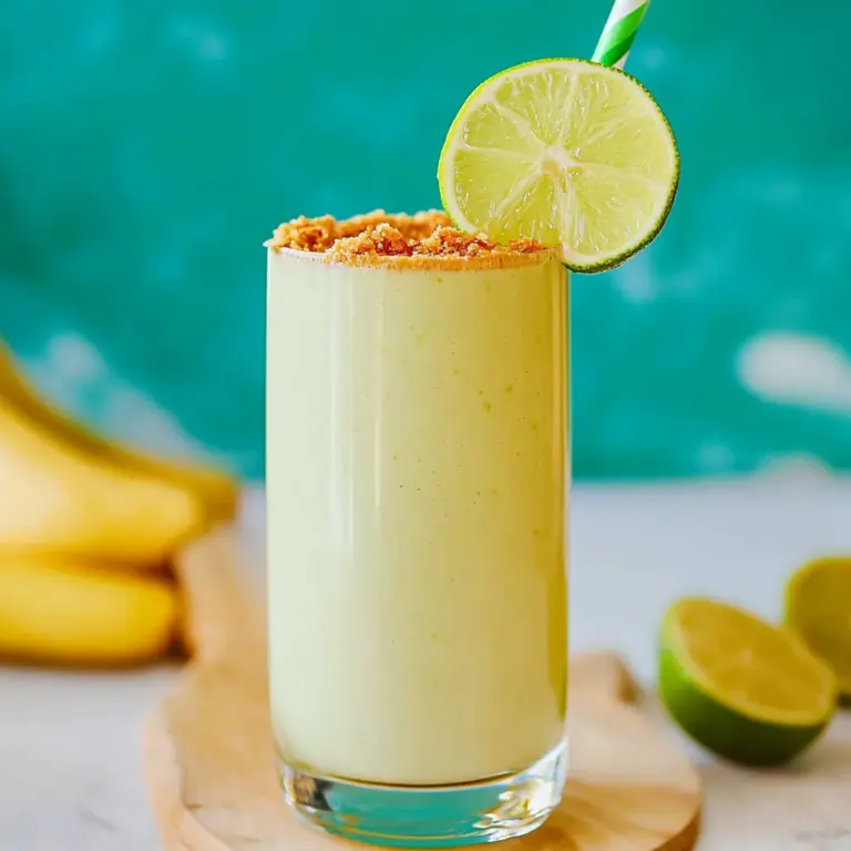 Healthy Key Lime Pie Smoothie (Top-Rated)
