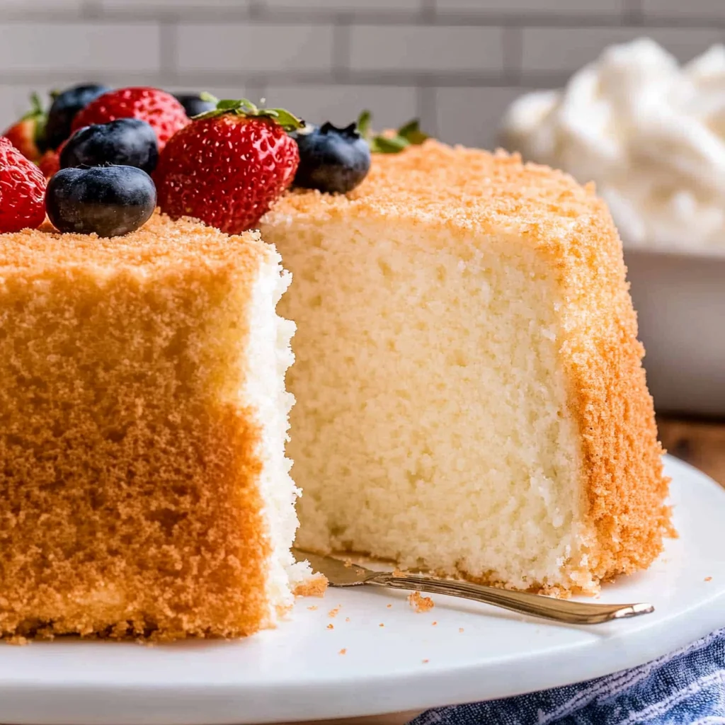 Homemade Angel Food Cake