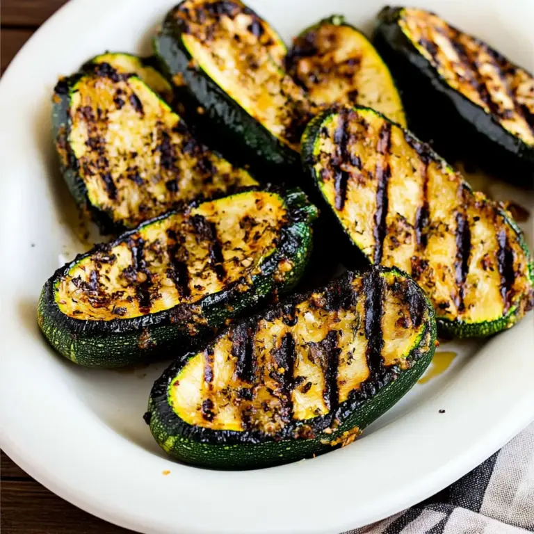 How to Grill Zucchini