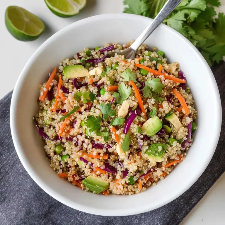 Make-Ahead Asian Quinoa Salad