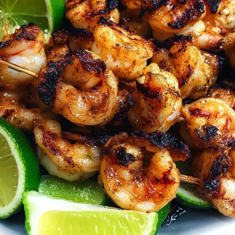 Margarita Grilled Shrimp Kabobs