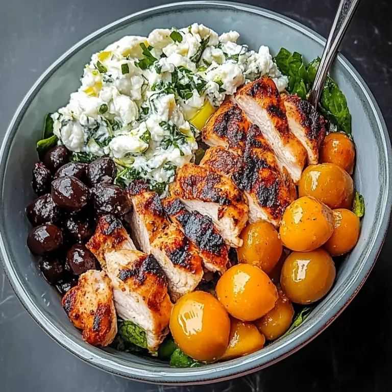Mediterranean Chicken Bowls