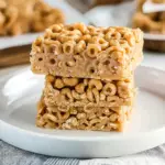 No Bake Peanut Butter Cheerio Bars