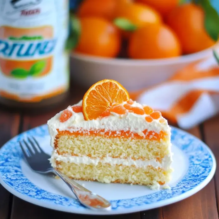 Orange Creamsicle Cake