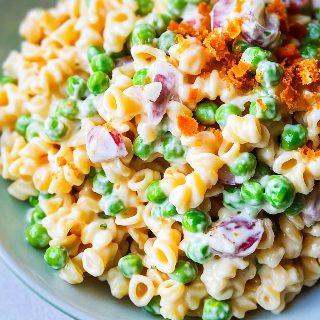 Pea Pasta Salad