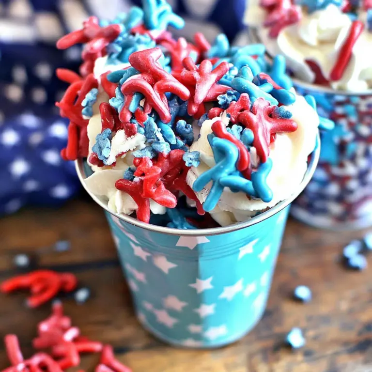Red, White & Blue Fireworks Treats & Giveaway!