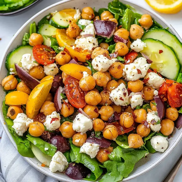 Spicy Roasted Chickpea Salad
