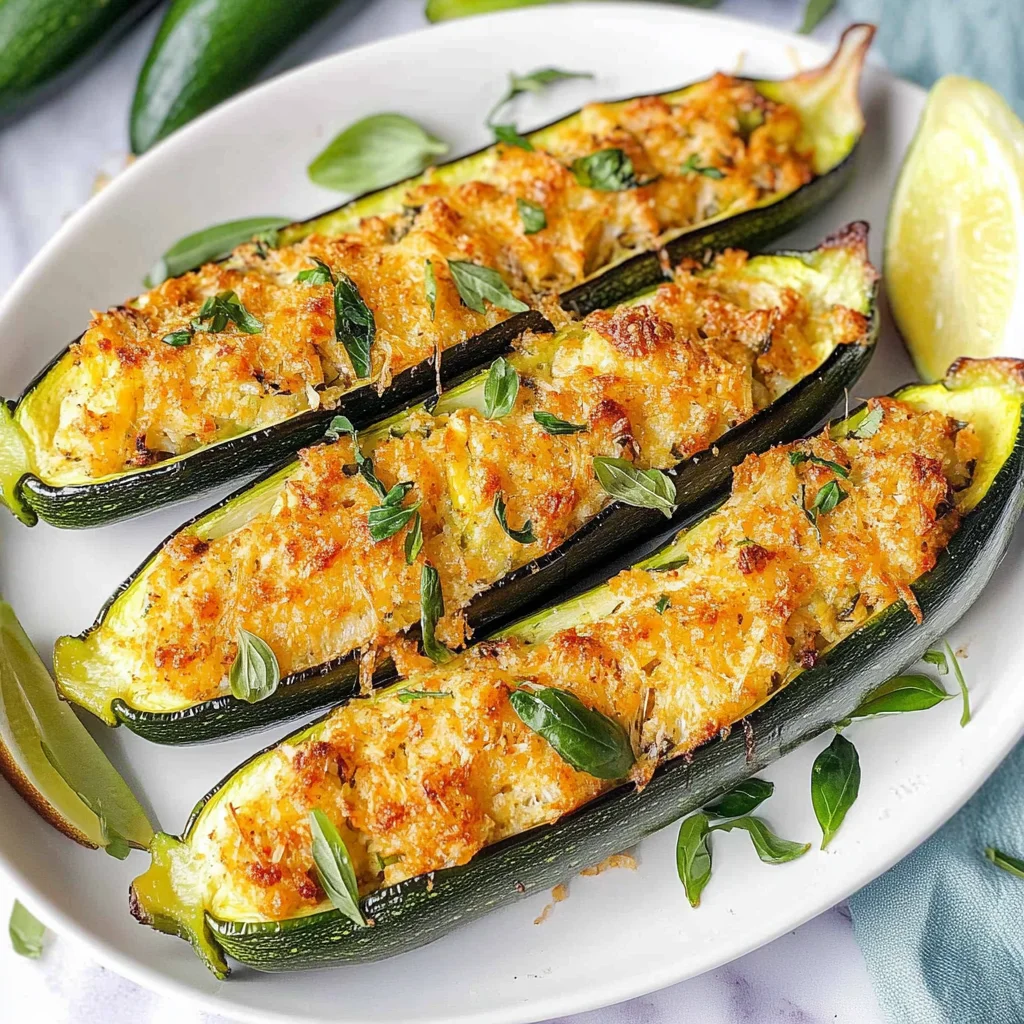 Stuffed Zucchini