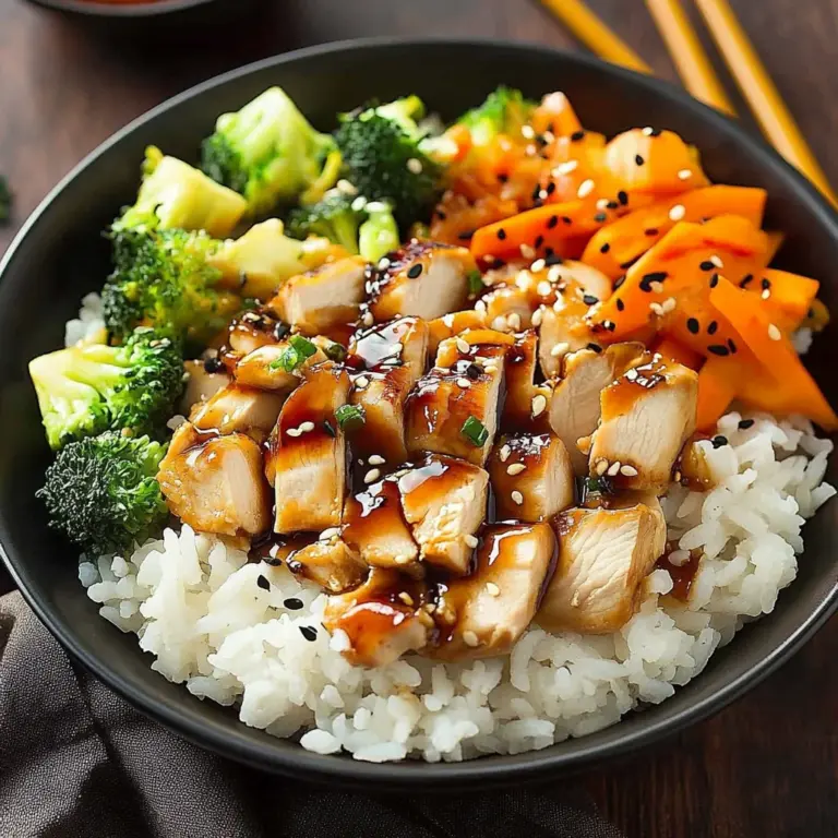 Teriyaki Grilled Chicken and Veggie Rice Bowls