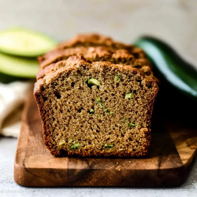 The Best Zucchini Bread