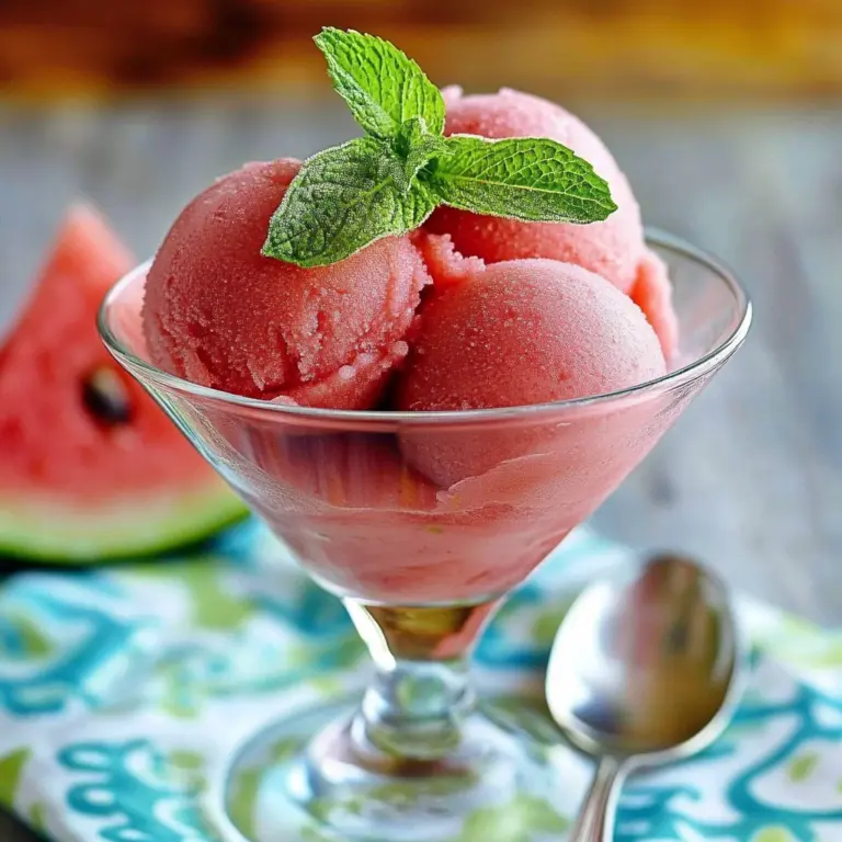 Watermelon Sorbet