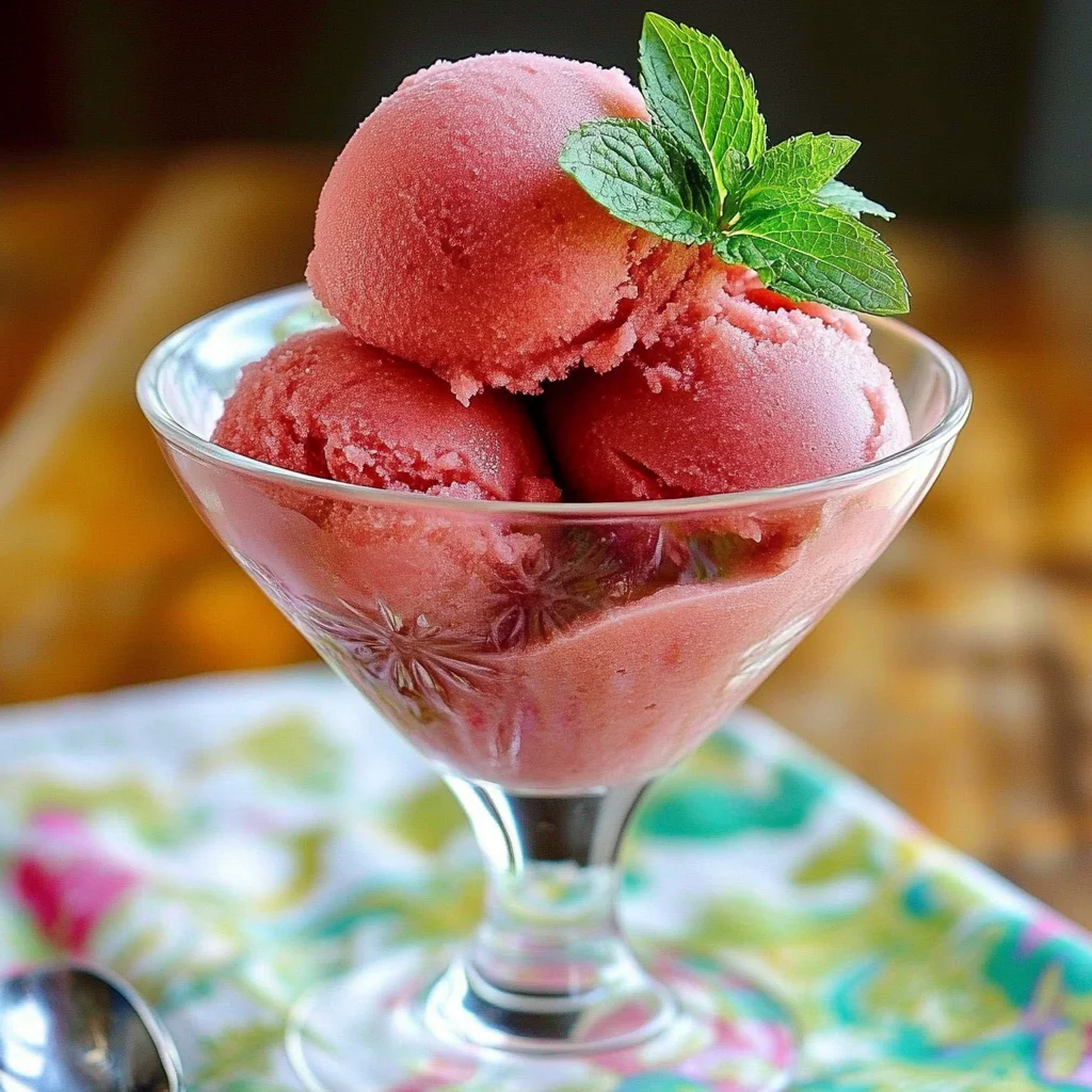 Watermelon Sorbet