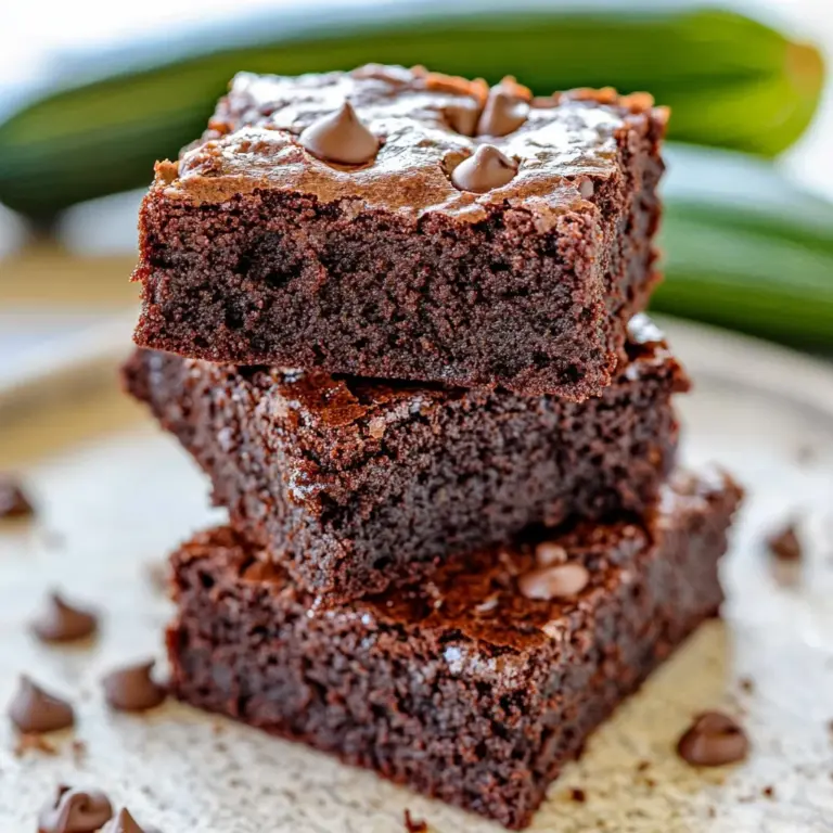 Zucchini Brownies