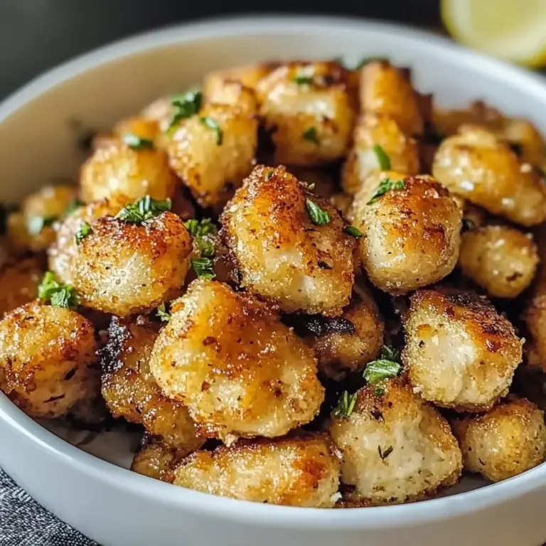 Air Fryer Lemon Chicken Bites