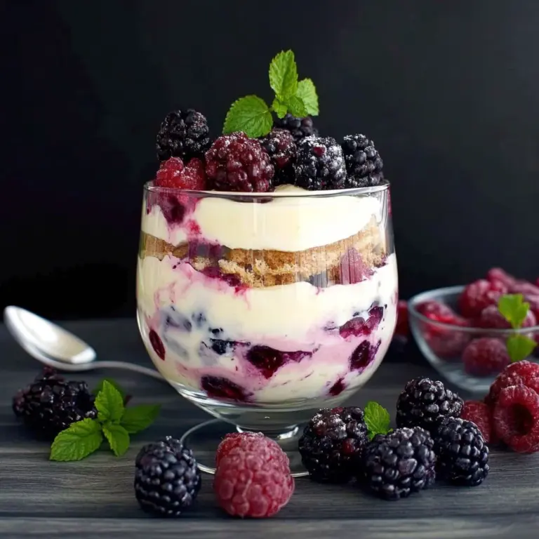 Berry Tiramisu Trifle Recipe