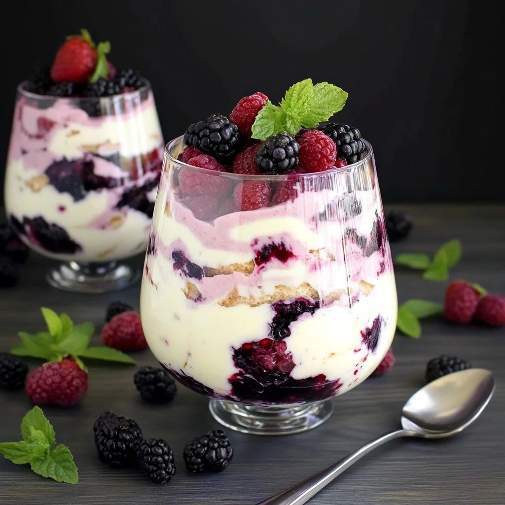 Berry Tiramisu Trifle Recipe