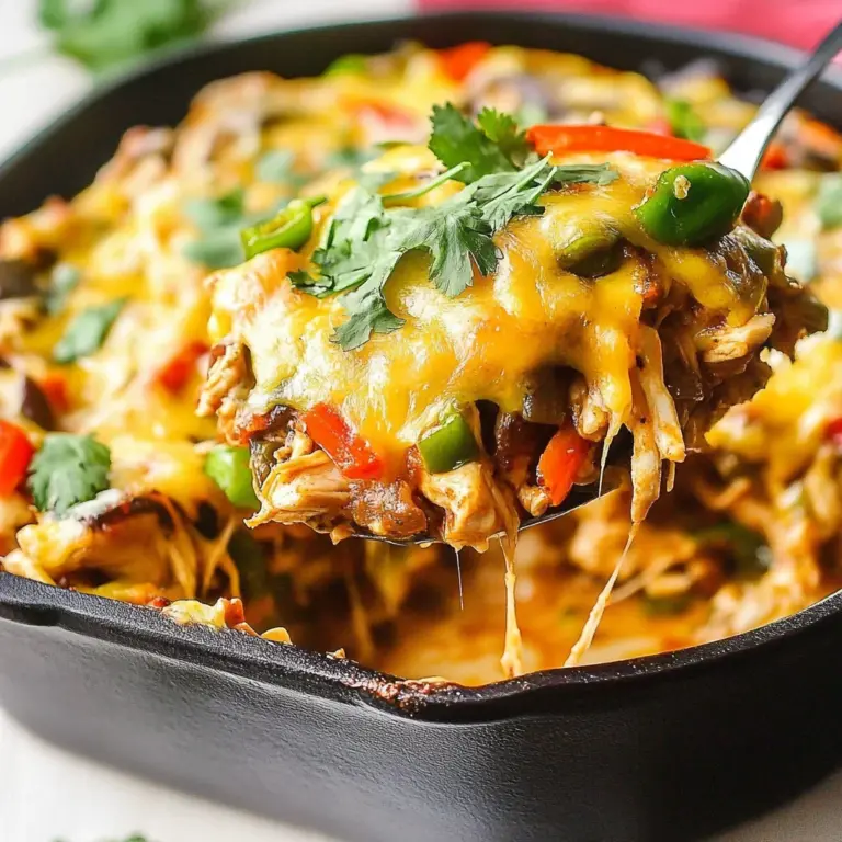 Chicken Fajita Casserole