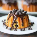 Chocolate Chip Mini Bundt Cakes