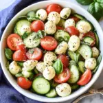 Cucumber Caprese Salad