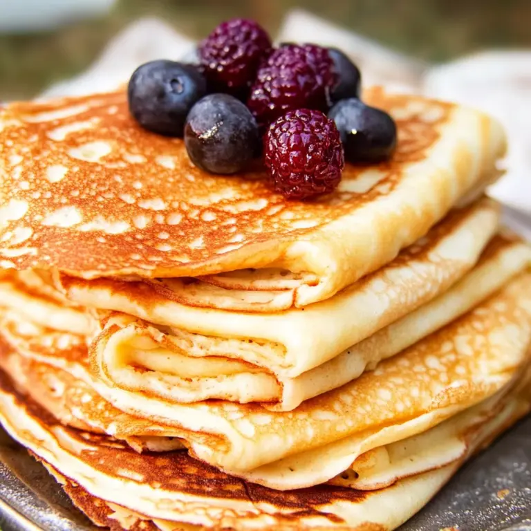 Easy Gluten Free French Crepes Recipe