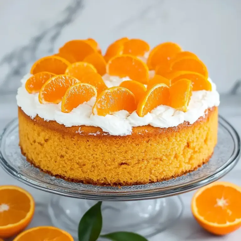 Easy Orange Cake