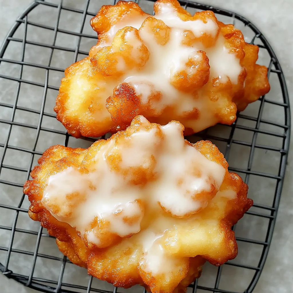 Fresh Peach Fritters That Melt in Your Mouth