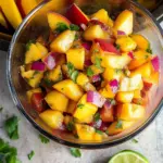 Fresh Peach Salsa