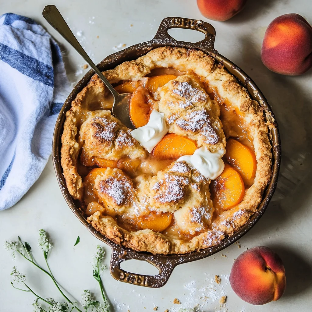 Gramma's Peach Cobbler
